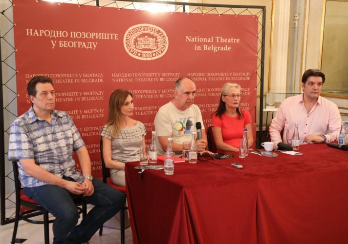 A conference for the media was held on the occasion of closing of the 153rd season of the National Theater