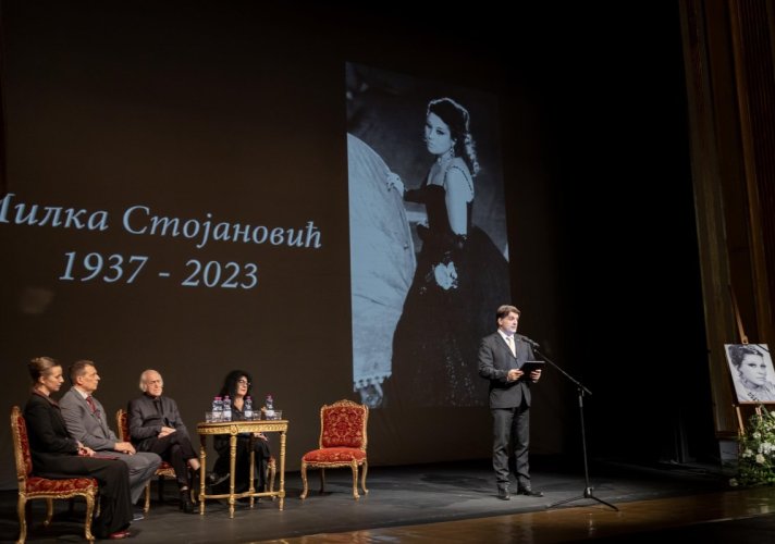 Na Velikoj sceni Narodnog pozorišta održano „Sećanje na primadonu Milku Stojanović“